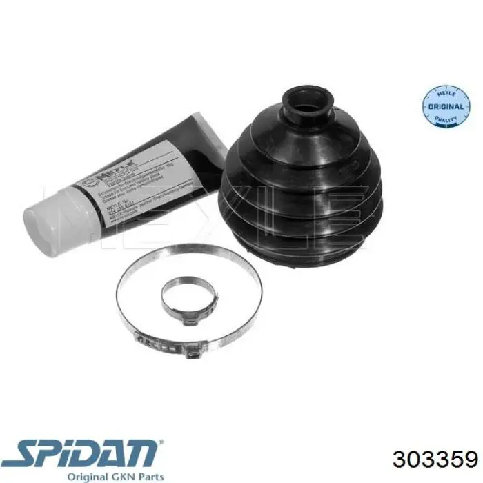 303359 GKN-Spidan fuelle, árbol de transmisión delantero exterior