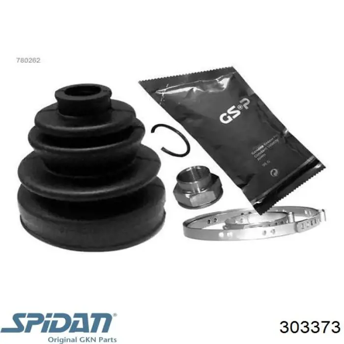 Fuelle de palier delantero exterior 303373 GKN-Spidan