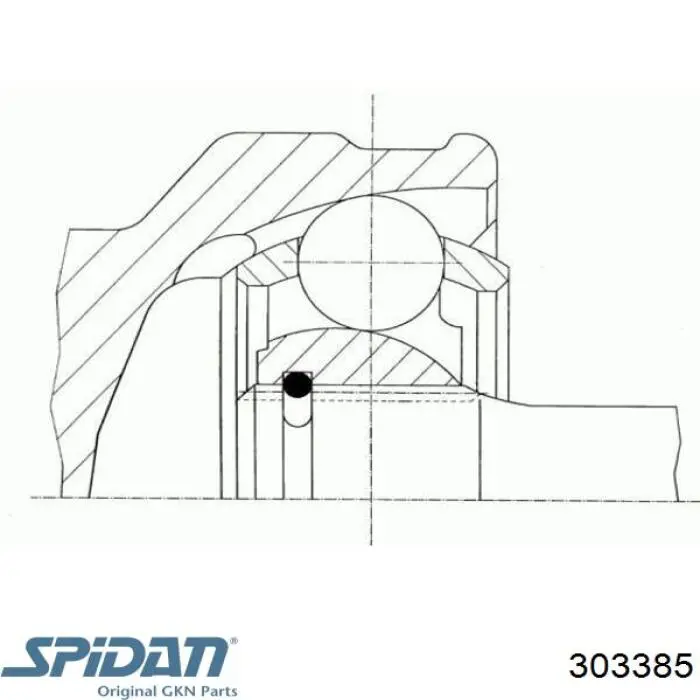 303385 GKN-Spidan Junta homocinética