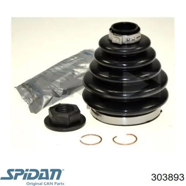 Fuelle de palier delantero exterior 303893 GKN-Spidan