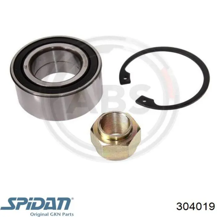 304019 GKN-Spidan Fuelle exterior del eje de transmisión trasero
