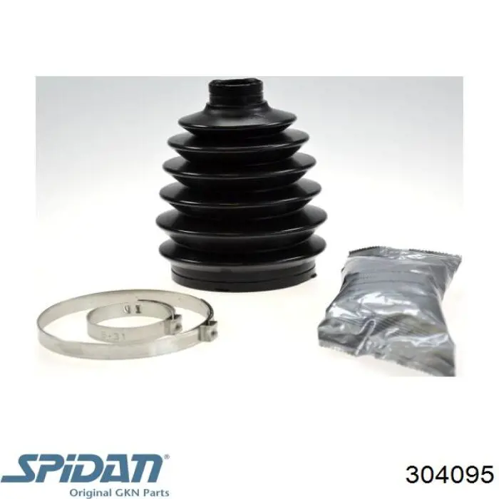 304095 GKN-Spidan fuelle, árbol de transmisión exterior izquierdo