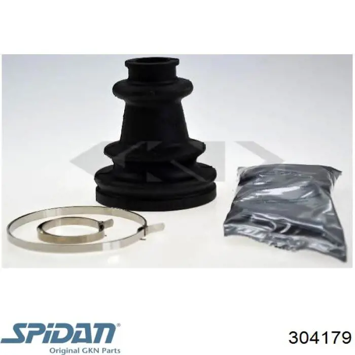 Fuelle, junta homocinética interna izquierda del semieje delantero 304179 GKN-Spidan