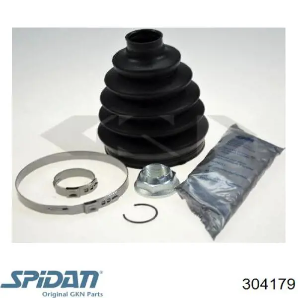 304179 GKN-Spidan Fuelle, junta homocinética interna izquierda del semieje delantero