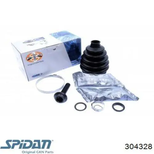 304328 GKN-Spidan Fuelle exterior del eje de transmisión trasero
