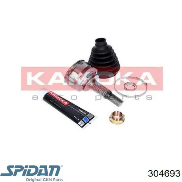 Junta homocinética exterior delantera GKN-Spidan 304693 precio, desde 33,40 EUR