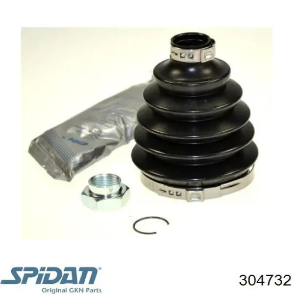 Fuelle de palier delantero exterior 304732 GKN-Spidan
