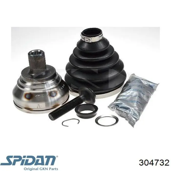 304732 GKN-Spidan Fuelle transmisión delantero exterior