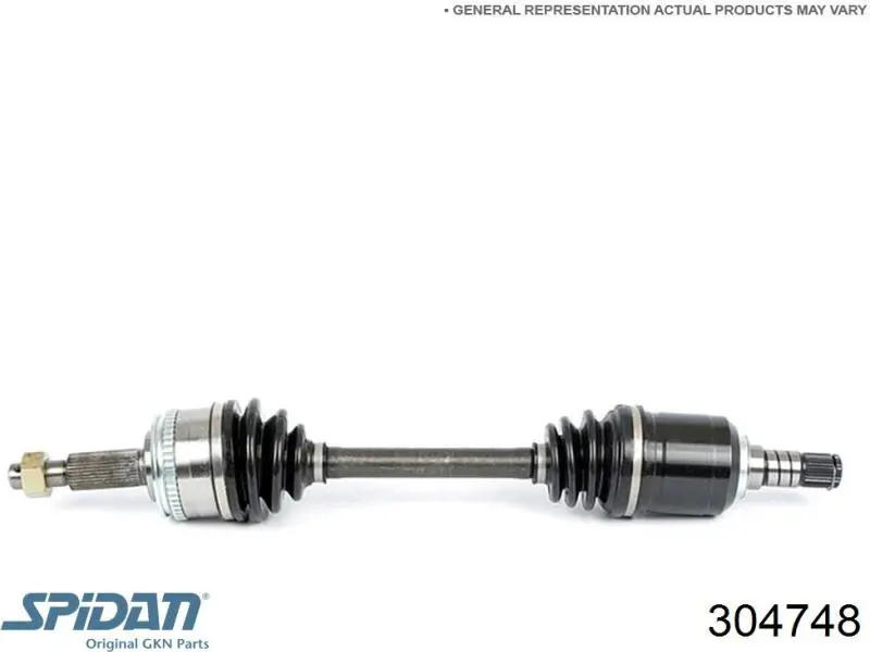 Semieje delantero izquierdo 5223 Cevam