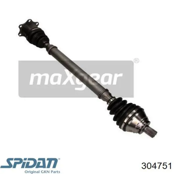 304751 GKN-Spidan Árbol de transmisión delantero derecho