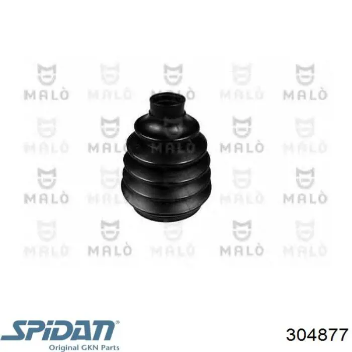 304877 GKN-Spidan fuelle, árbol de transmisión delantero exterior