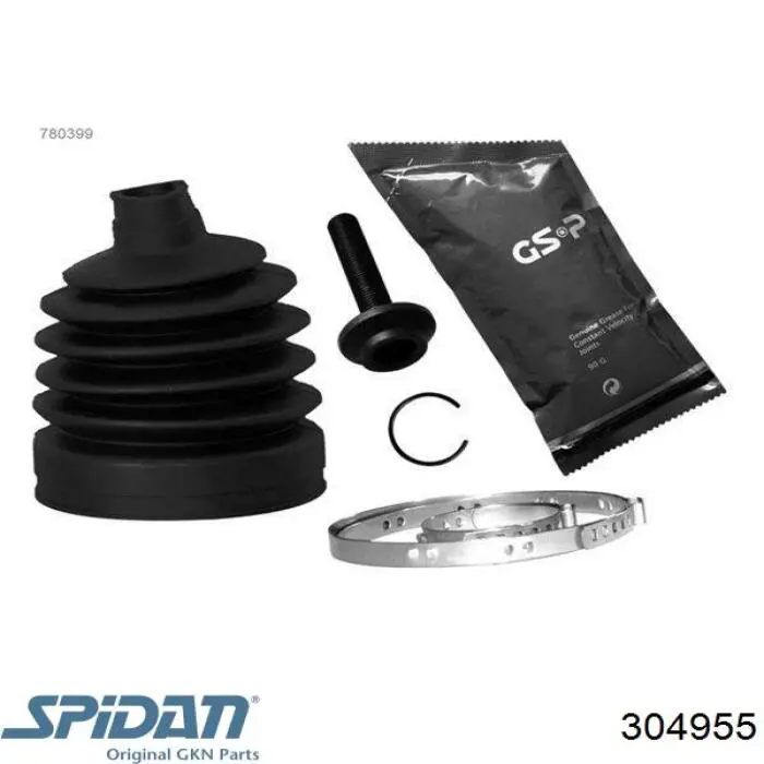 Fuelle semieje delantero exterior VAG 8K0498203D