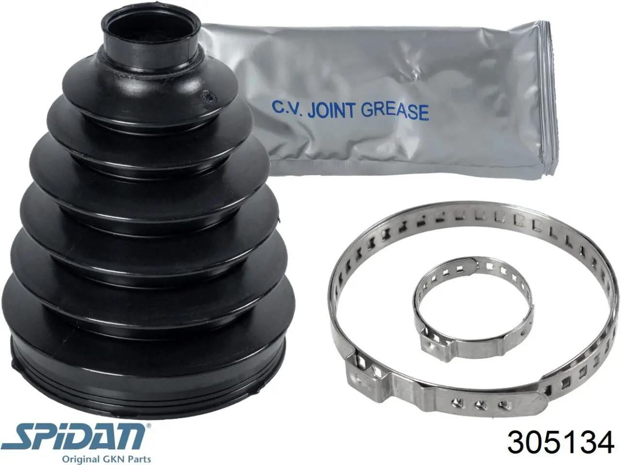 305134 GKN-Spidan Fuelle transmisión delantero exterior