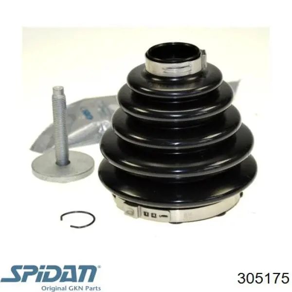 305175 GKN-Spidan fuelle, árbol de transmisión delantero exterior