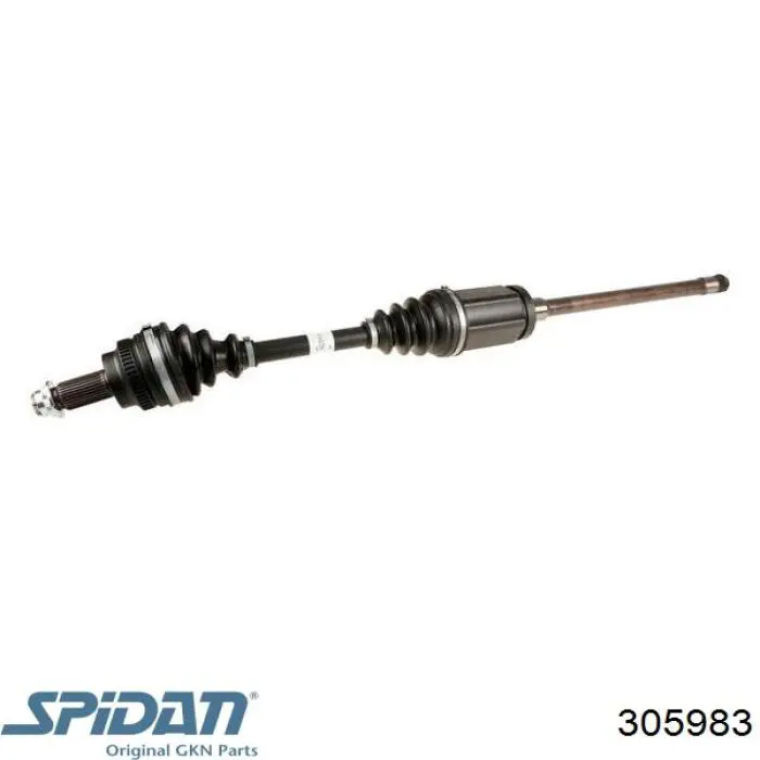 305983 GKN-Spidan árbol de transmisión trasero izquierdo