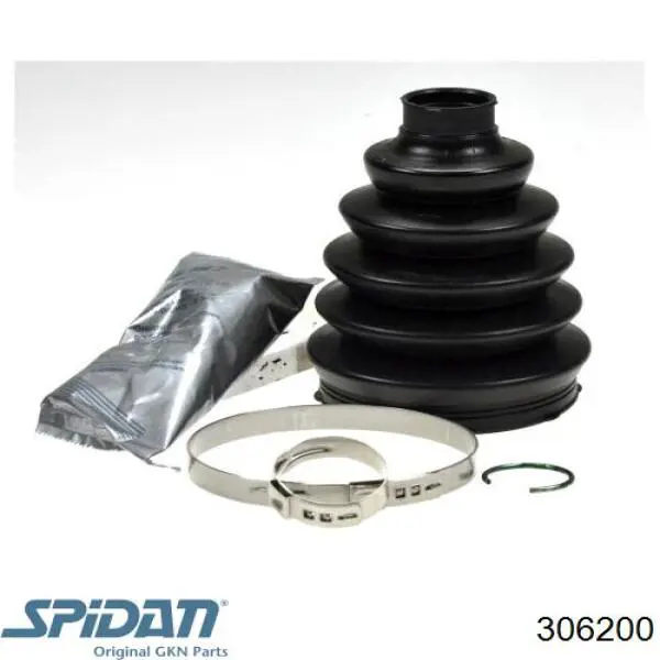 306200 GKN-Spidan Fuelle transmisión delantero exterior