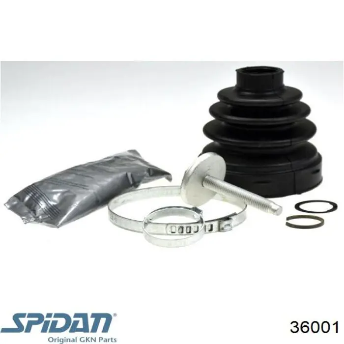 Fuelle transmisión delantero exterior GKN-Spidan 36001 precio, desde 15,23 EUR