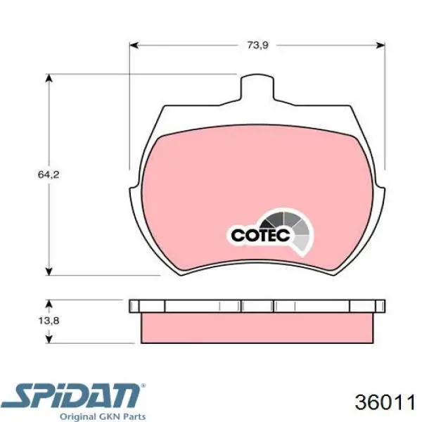 Comprar 36011 GKN-Spidan Fuelle de palier delantero exterior