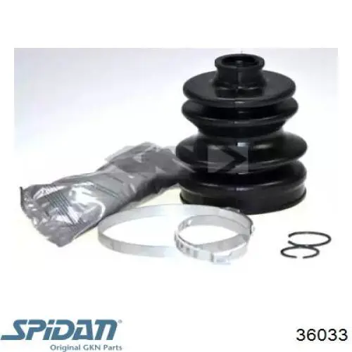 Fuelle, junta homocinética interna izquierda del semieje delantero GKN-Spidan 36033 precio, desde 16,23 EUR