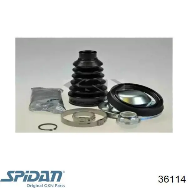 Comprar 36114 GKN-Spidan Fuelle de transmisión delantero interior