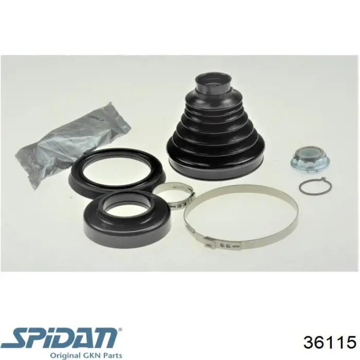 Fuelle, junta homocinética interior derecha delantera GKN-Spidan 36115 precio, desde 15,40 EUR