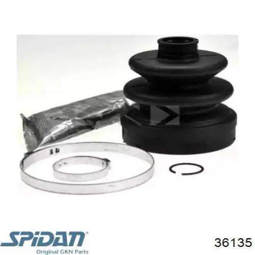 Fuelle, junta homocinética interna izquierda del semieje delantero GKN-Spidan 36135 precio, desde 27,95 EUR