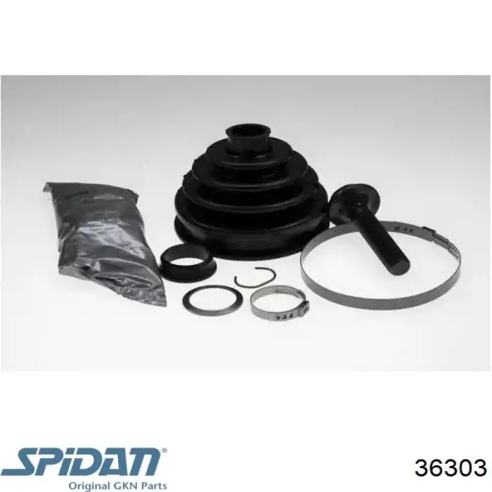 36303 GKN-Spidan Fuelle transmisión delantero exterior