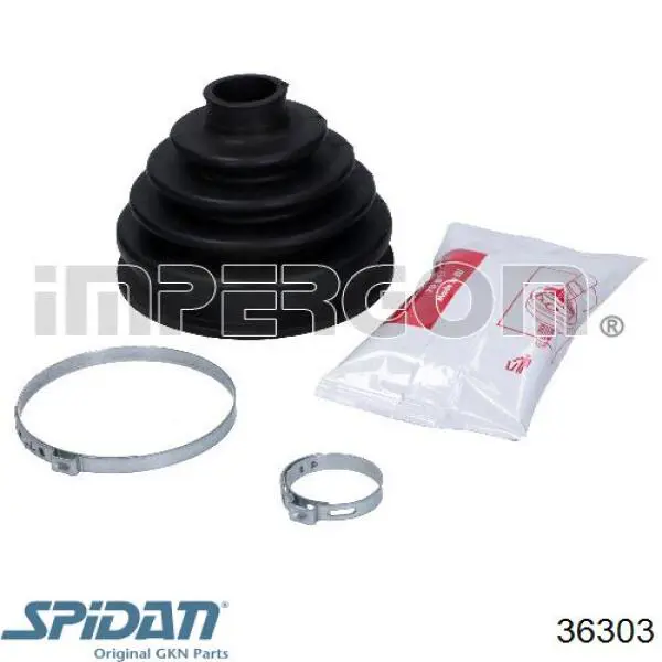 Fuelle, palier delantero exterior GKN-Spidan 36303 precio, desde 7,21 EUR