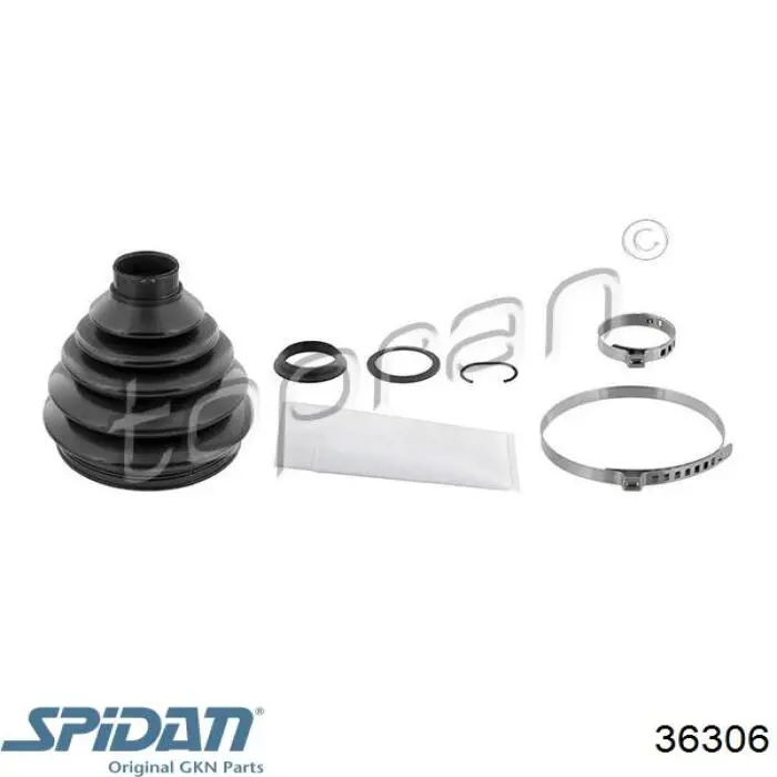 Comprar 36306 GKN-Spidan Fuelle de transmisión delantero exterior