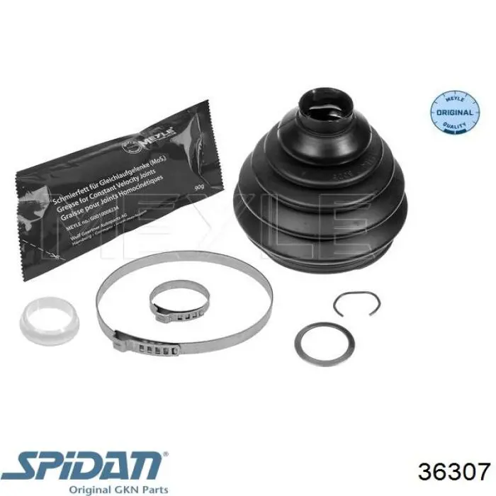 Fuelle, palier delantero exterior GKN-Spidan 36307 precio, desde 11,42 EUR