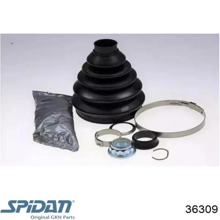 Fuelle, árbol de transmisión delantero exterior GKN-Spidan 36309 precio, desde 34,55 USD