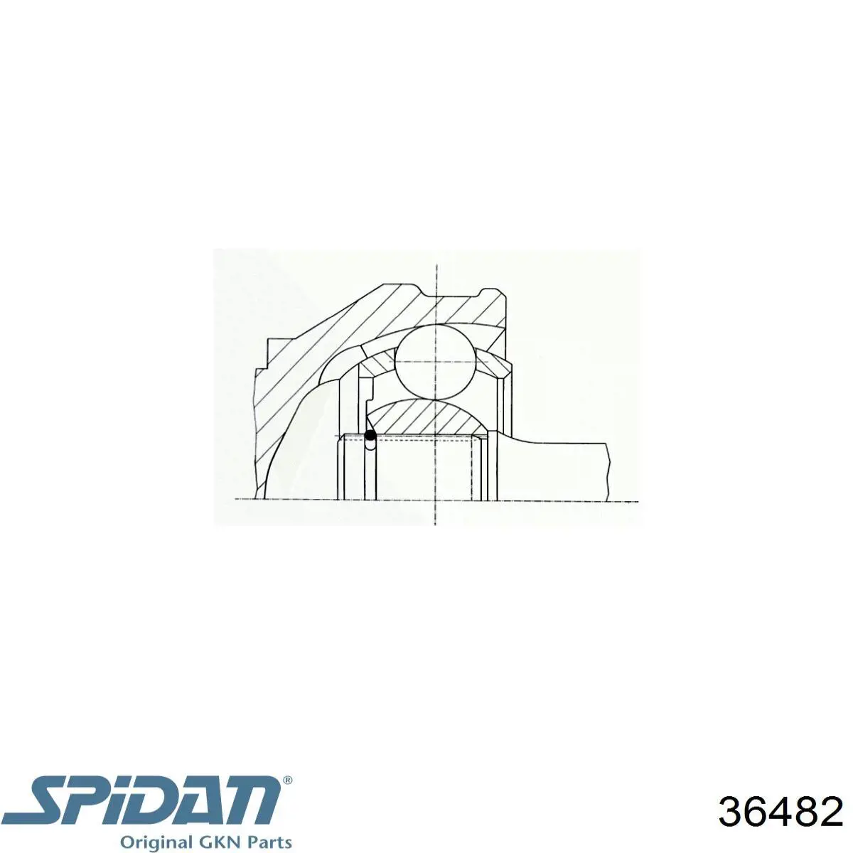Junta homocinética exterior delantera GKN-Spidan 36482 precio, desde 86,52 EUR