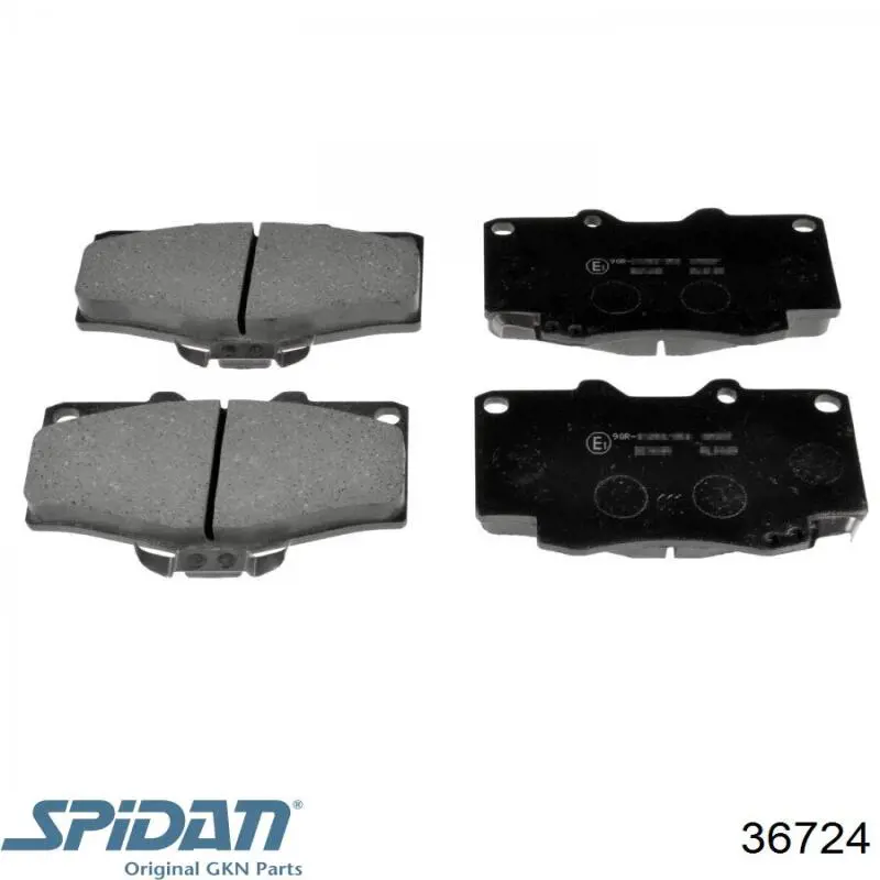 Fuelle, junta homocinética interna izquierda del semieje delantero GKN-Spidan 36724