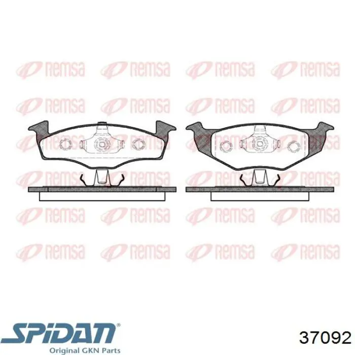 Comprar 37092 GKN-Spidan Fuelle de palier delantero exterior