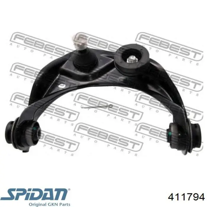 411794 GKN-Spidan silentblock de brazo de suspensión delantero superior