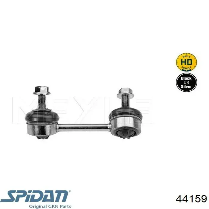 44159 GKN-Spidan barra estabilizadora trasera izquierda