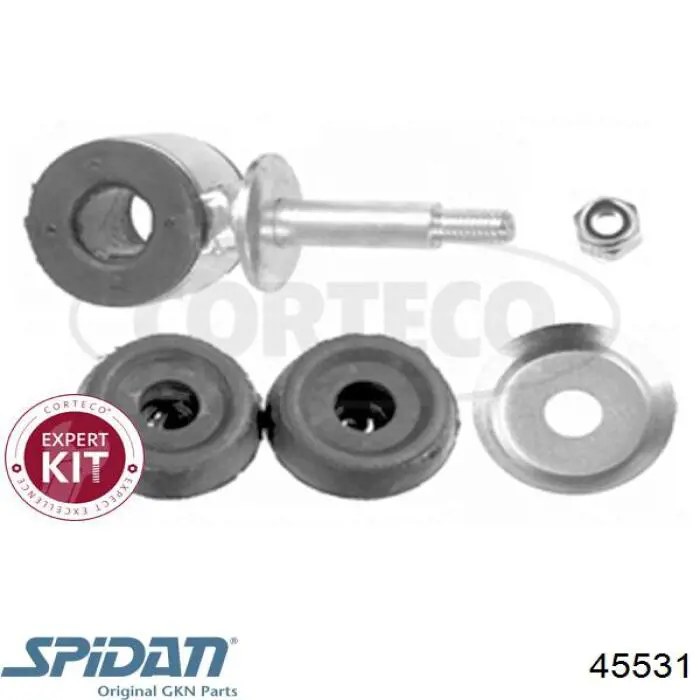 45531 GKN-Spidan soporte de barra estabilizadora delantera