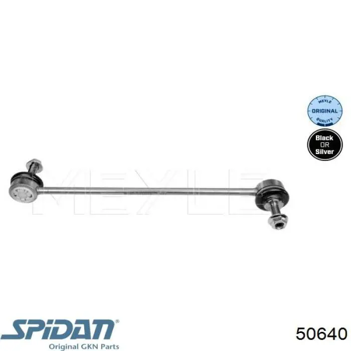 50640 GKN-Spidan soporte de barra estabilizadora delantera