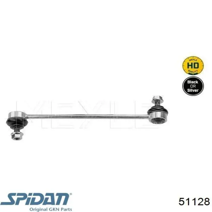 51128 GKN-Spidan soporte de barra estabilizadora delantera