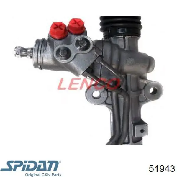 Caja de dirección GKN-Spidan 51943
