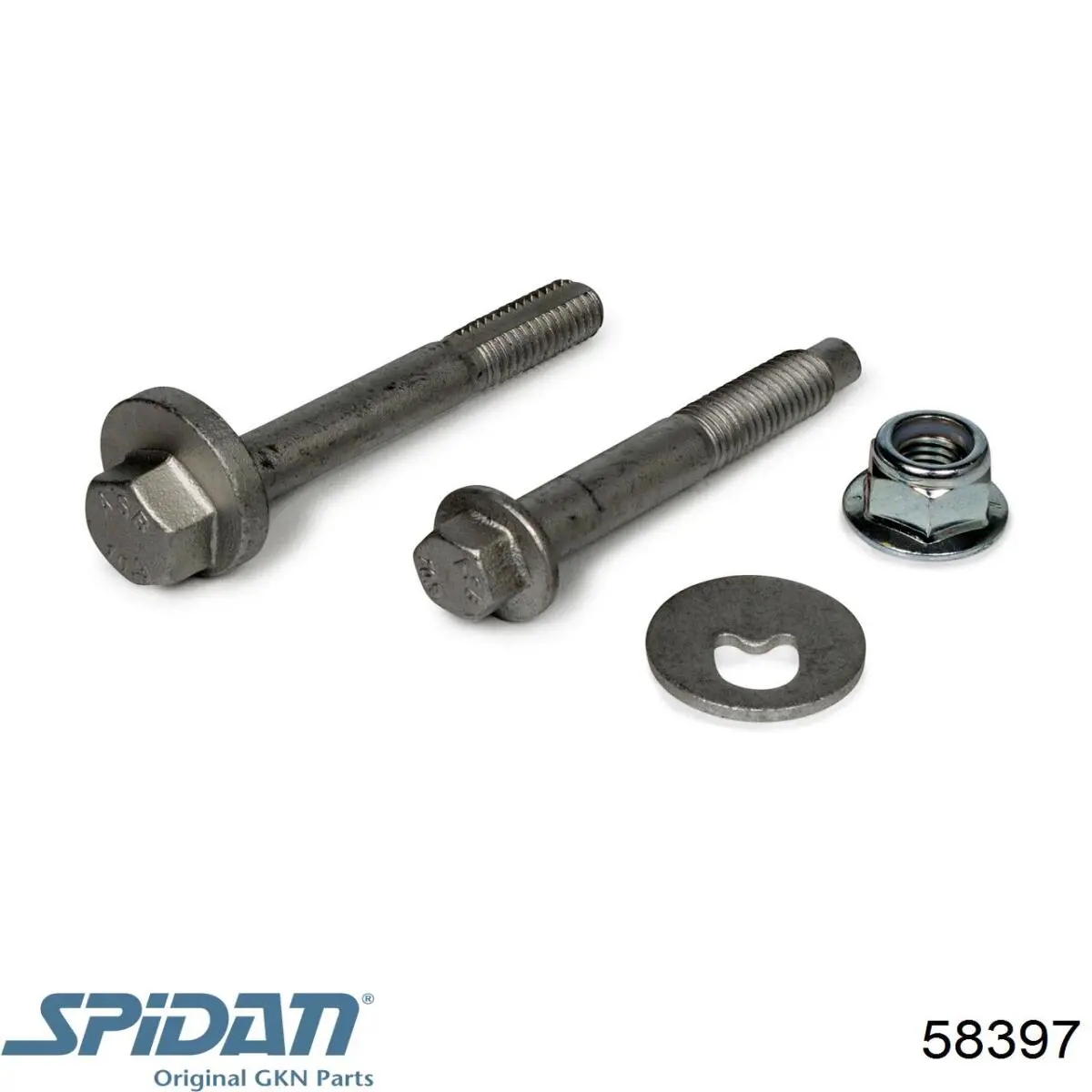 58397 GKN-Spidan juego de pernos de fijación, brazo oscilante, trasero inferior