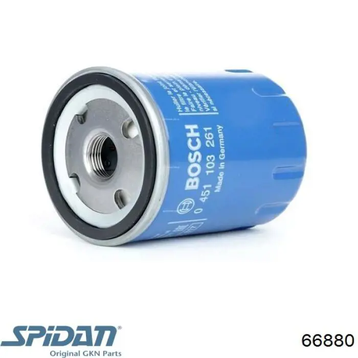 66880 GKN-Spidan tensor de correa, correa poli v