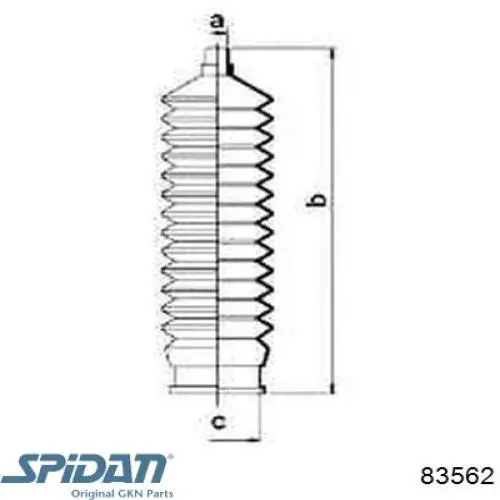 83562 GKN-Spidan fuelle, dirección