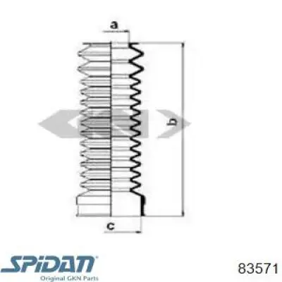 Comprar 83571 GKN-Spidan Plumero de dirección