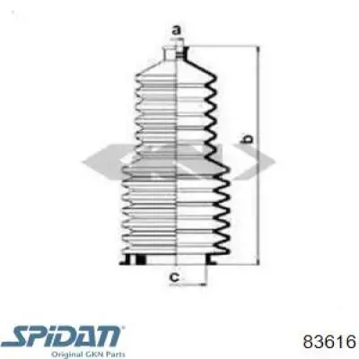Comprar 83616 GKN-Spidan Plumero de dirección
