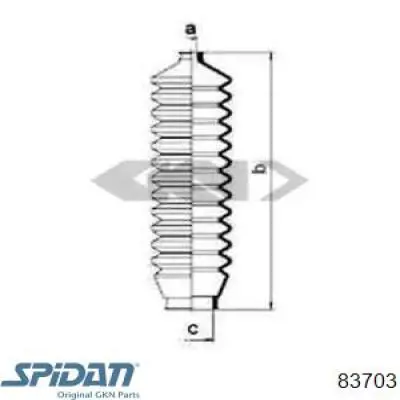 Comprar 83703 GKN-Spidan Plumero de dirección