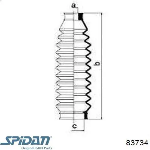 83734 GKN-Spidan fuelle, dirección