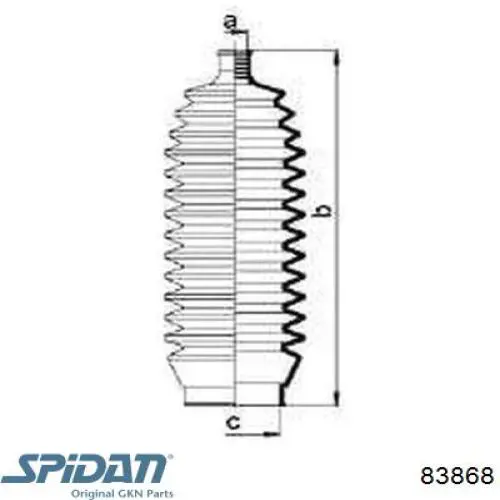 83868 GKN-Spidan fuelle, dirección