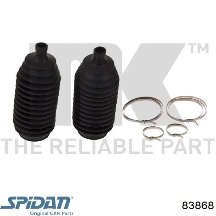 Guardapolvo de dirección GKN-Spidan 83868 precio, desde 9,39 EUR