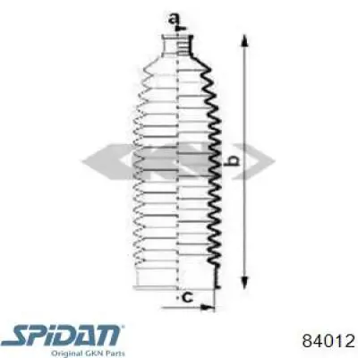 Comprar 84012 GKN-Spidan Plumero de dirección